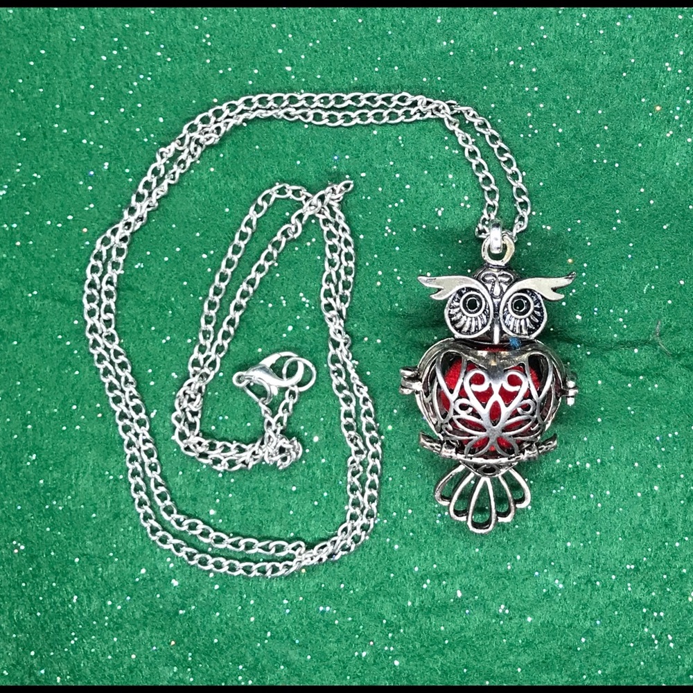 Owl Diffuser Necklace